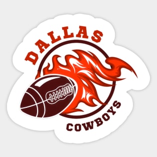 Dallas Cowboys Fire - hopeeeentoday #35 Sticker